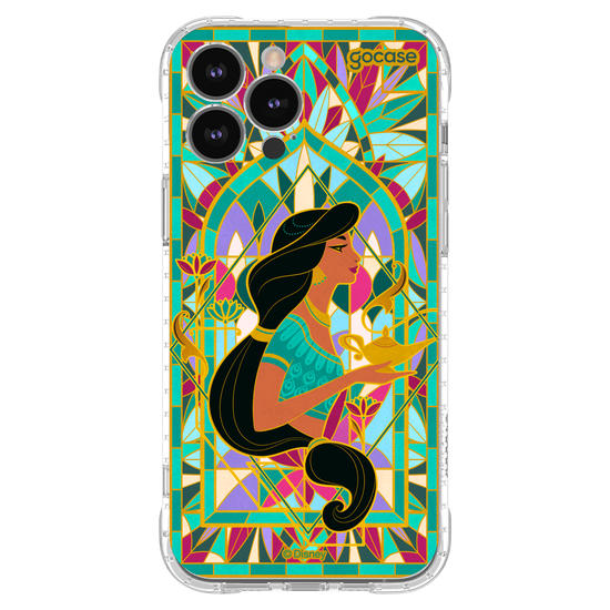 Capinha para celular  Princesas - Jasmine Vitral