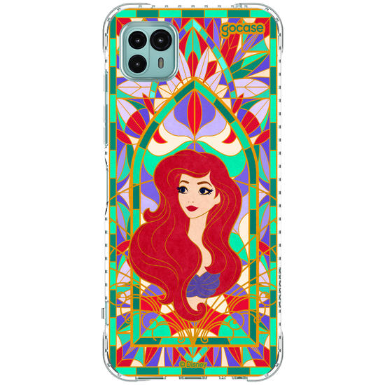 Capinha para celular  Princesas - Ariel Vitral