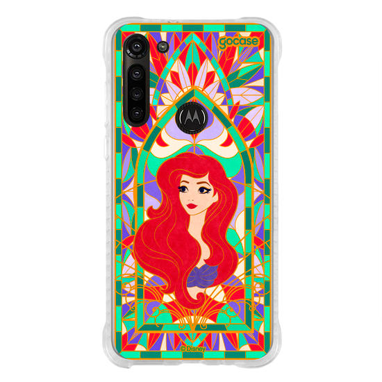 Capinha para celular  Princesas - Ariel Vitral