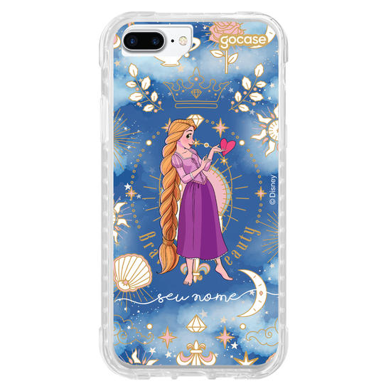Capinha para celular Disney - Princesas - Rapunzel Brave and Beauty