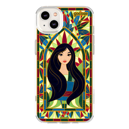 Capinha para celular  Princesas - Mulan Vitral