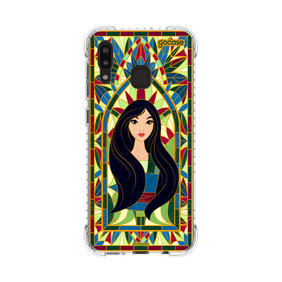 Capinha para celular  Princesas - Mulan Vitral