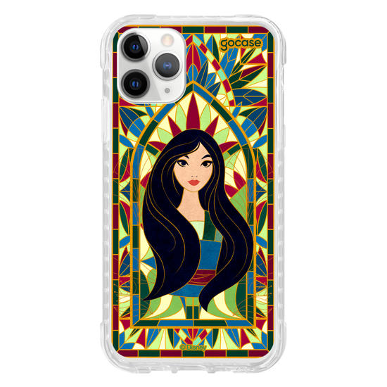 Capinha para celular  Princesas - Mulan Vitral