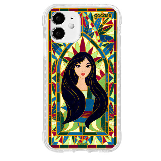 Capinha para celular  Princesas - Mulan Vitral
