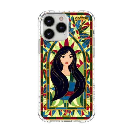 Capinha para celular  Princesas - Mulan Vitral