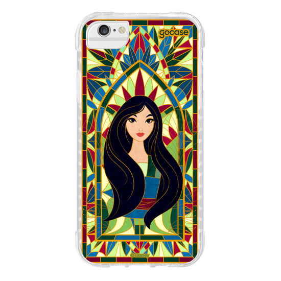 Capinha para celular  Princesas - Mulan Vitral