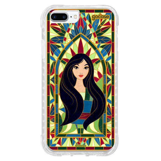 Capinha para celular  Princesas - Mulan Vitral