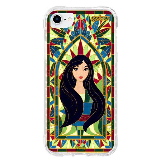 Capinha para celular  Princesas - Mulan Vitral