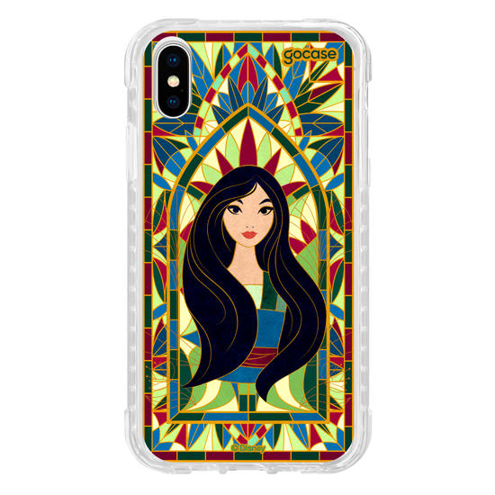 Capinha para celular  Princesas - Mulan Vitral