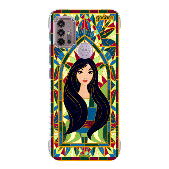 Capinha para celular  Princesas - Mulan Vitral