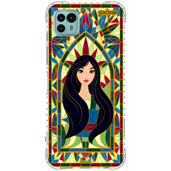 Capinha para celular  Princesas - Mulan Vitral