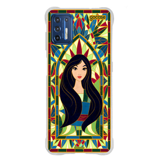 Capinha para celular  Princesas - Mulan Vitral