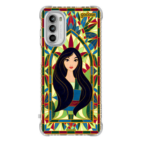 Capinha para celular  Princesas - Mulan Vitral