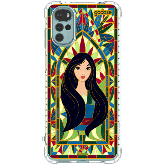 Capinha para celular  Princesas - Mulan Vitral