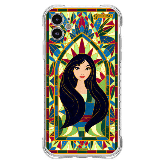 Capinha para celular  Princesas - Mulan Vitral