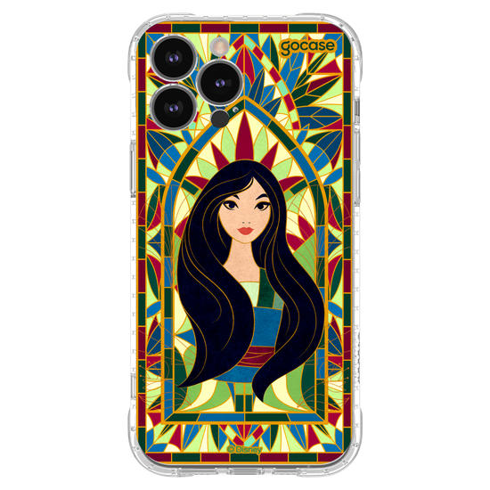 Capinha para celular  Princesas - Mulan Vitral
