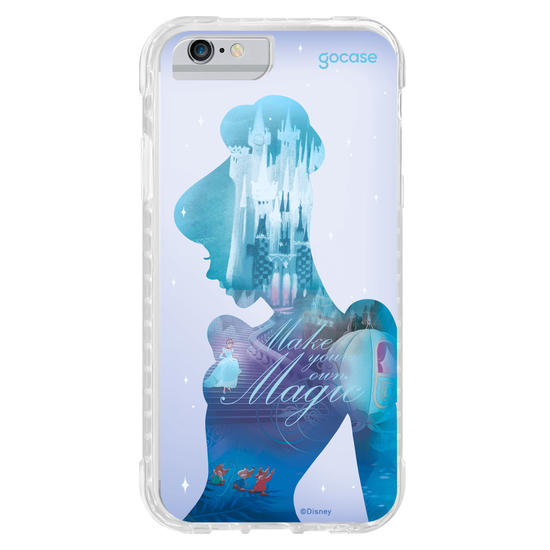Capinha para celular  Cinderela - Magical Silhouette