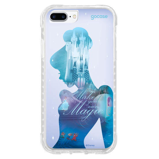 Capinha para celular  Cinderela - Magical Silhouette