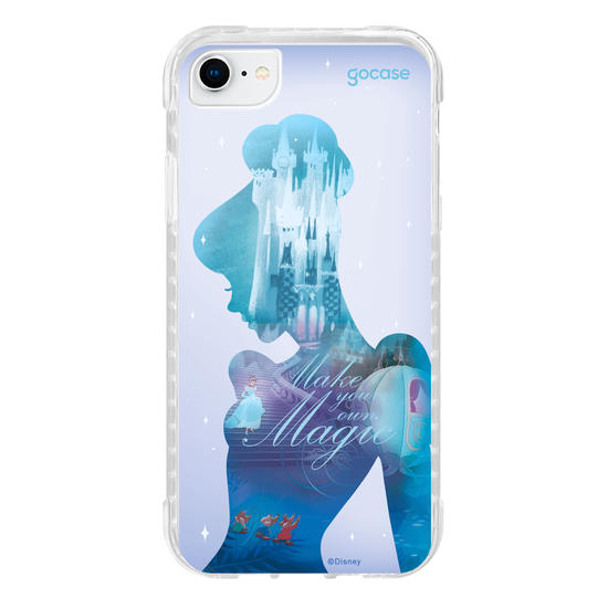 Capinha para celular  Cinderela - Magical Silhouette