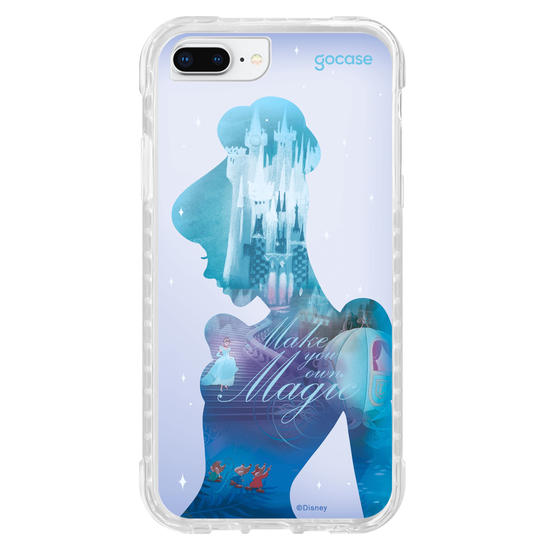 Capinha para celular  Cinderela - Magical Silhouette