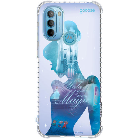 Capinha para celular  Cinderela - Magical Silhouette