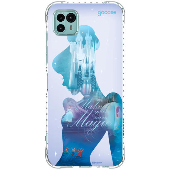 Capinha para celular  Cinderela - Magical Silhouette