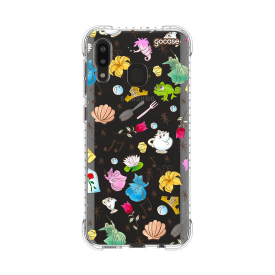 Capinha para celular  Princesas - Elementos Aquarelados