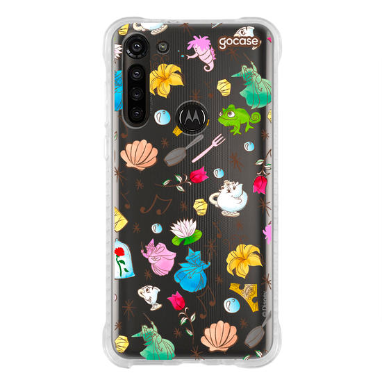 Capinha para celular  Princesas - Elementos Aquarelados