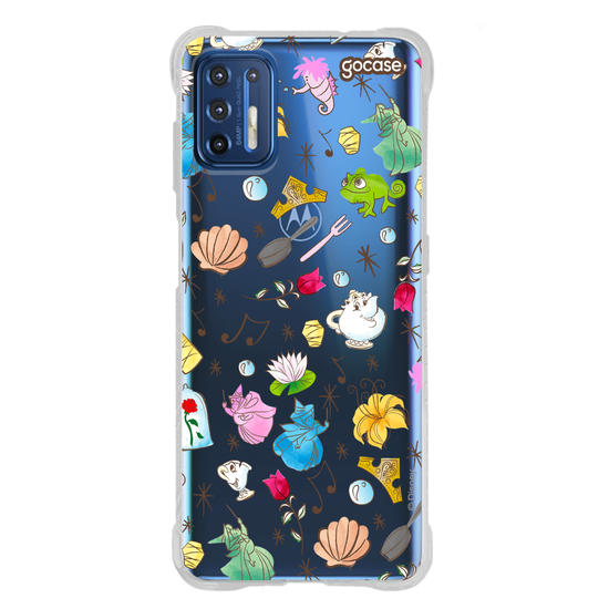 Capinha para celular  Princesas - Elementos Aquarelados