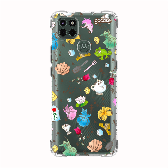 Capinha para celular  Princesas - Elementos Aquarelados