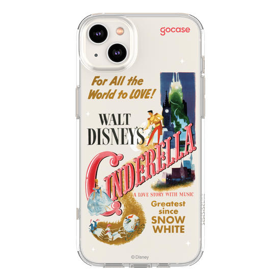 Capinha para celular  Cinderela - Vintage