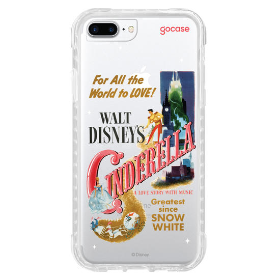 Capinha para celular  Cinderela - Vintage