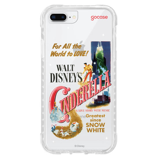 Capinha para celular  Cinderela - Vintage
