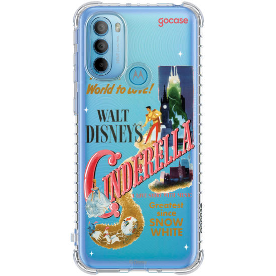 Capinha para celular  Cinderela - Vintage