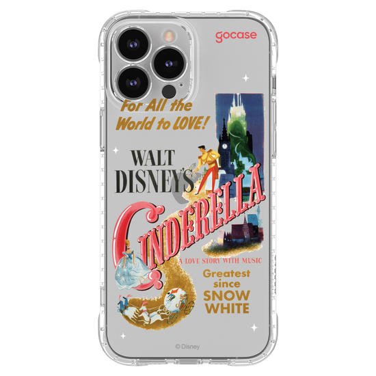 Capinha para celular  Cinderela - Vintage