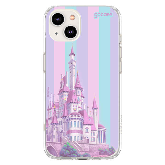 Capinha para celular  Castelo Encantado em Tons Pstéis