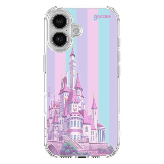 Capinha para celular  Castelo Encantado em Tons Pstéis