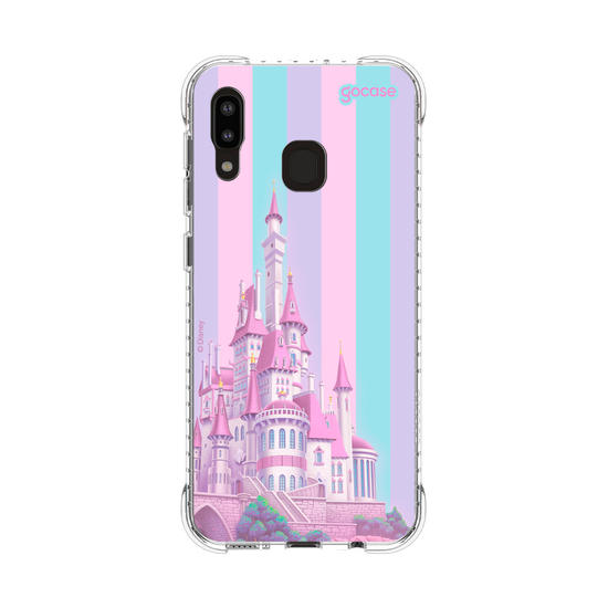 Capinha para celular  Castelo Encantado em Tons Pstéis