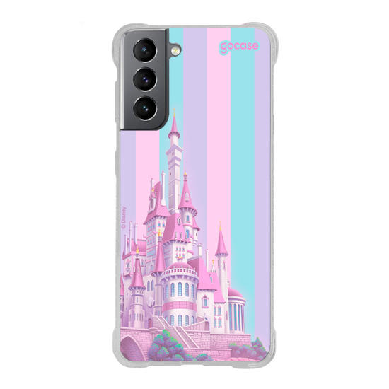 Capinha para celular  Castelo Encantado em Tons Pstéis