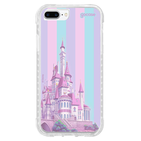 Capinha para celular  Castelo Encantado em Tons Pstéis