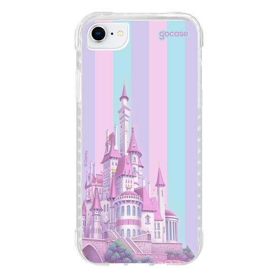 Capinha para celular  Castelo Encantado em Tons Pstéis