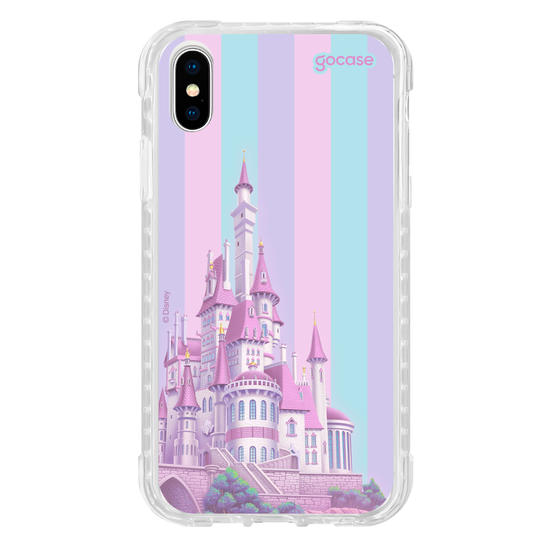 Capinha para celular  Castelo Encantado em Tons Pstéis