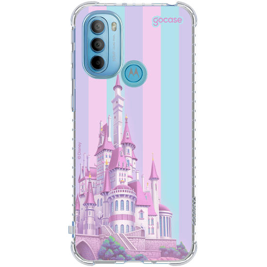 Capinha para celular  Castelo Encantado em Tons Pstéis