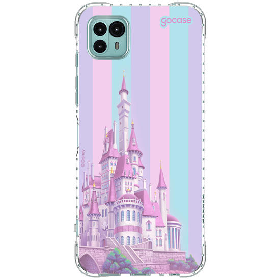 Capinha para celular  Castelo Encantado em Tons Pstéis