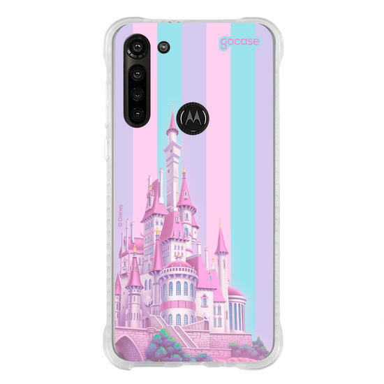 Capinha para celular  Castelo Encantado em Tons Pstéis