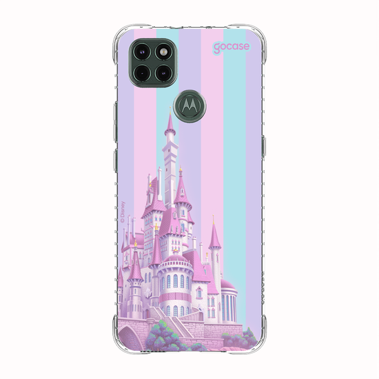Capinha para celular  Castelo Encantado em Tons Pstéis