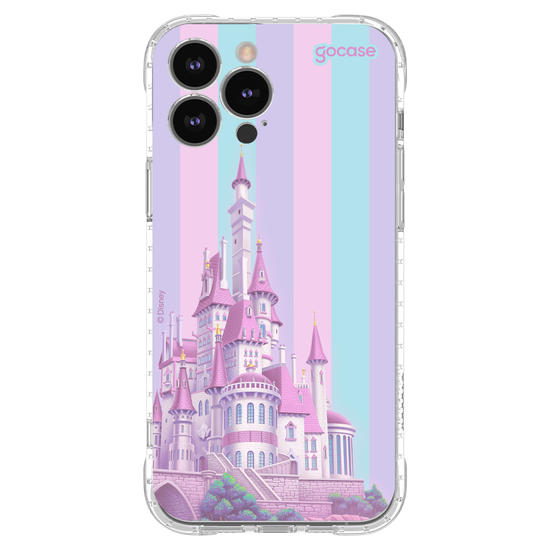 Capinha para celular  Castelo Encantado em Tons Pstéis