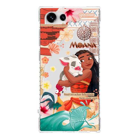 Capinha para celular  Princesas - Moana Colagem