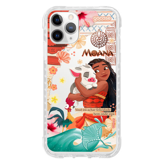 Capinha para celular  Princesas - Moana Colagem