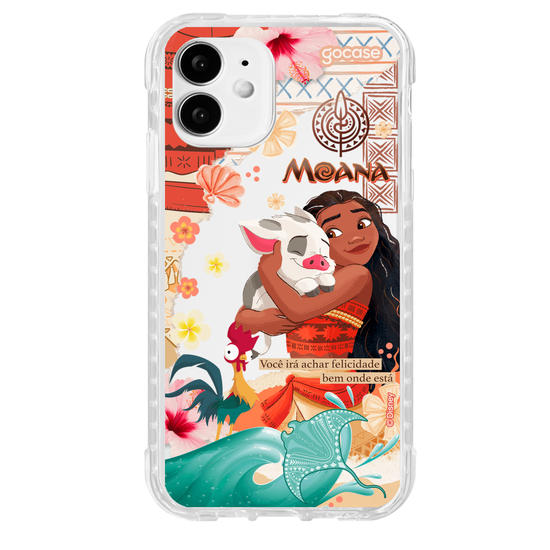 Capinha para celular  Princesas - Moana Colagem